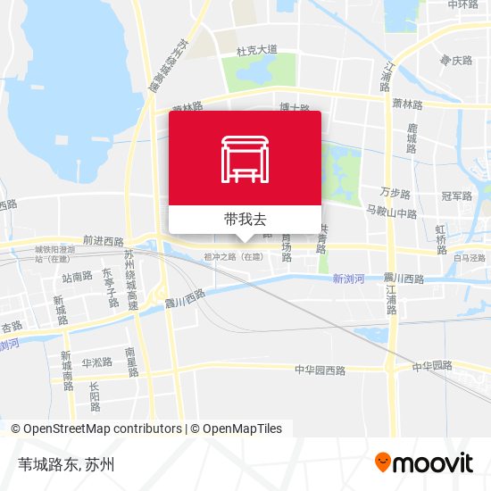 苇城路东地图