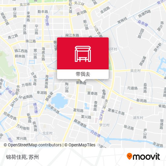 锦荷佳苑地图