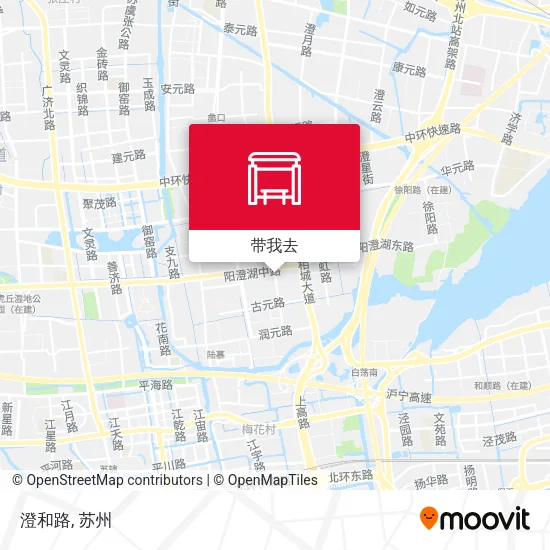 澄和路地图
