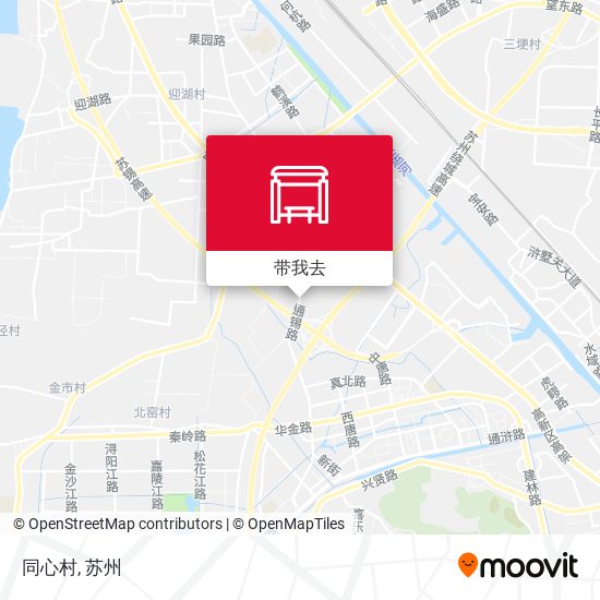 同心村地图