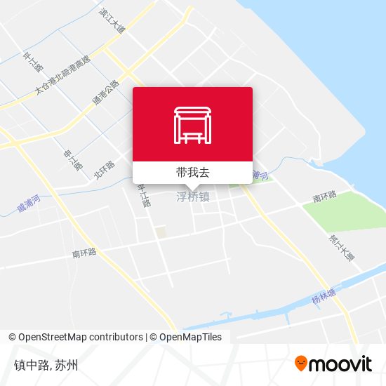 镇中路地图