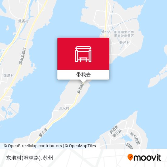 东港村(澄林路)地图