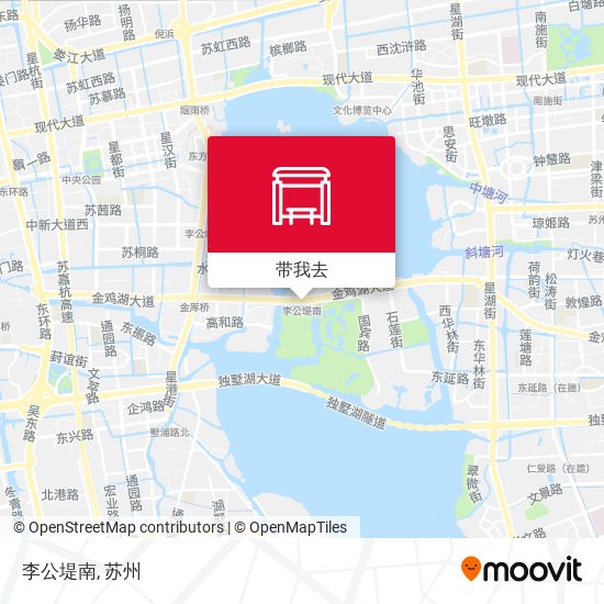 李公堤南地图