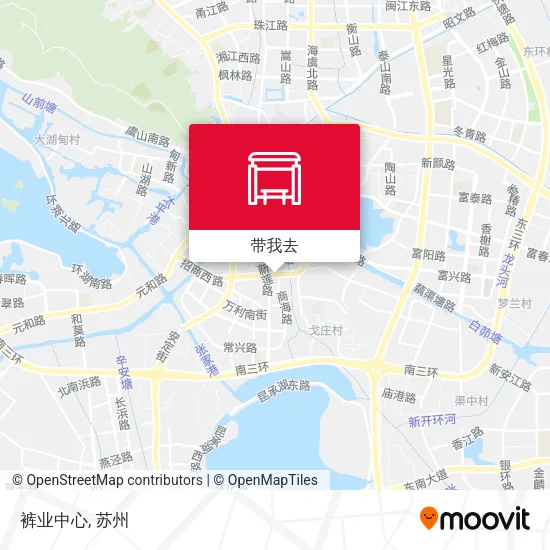 裤业中心地图