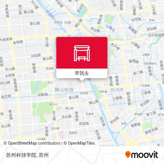 苏州科技学院地图
