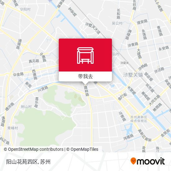 阳山花苑四区地图