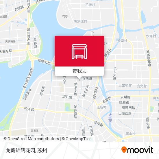 龙庭锦绣花园地图