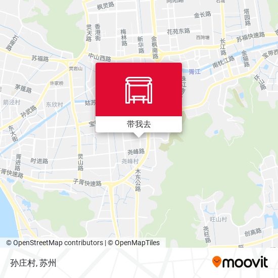 孙庄村地图