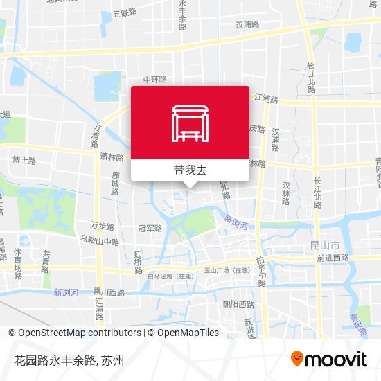 花园路永丰余路地图