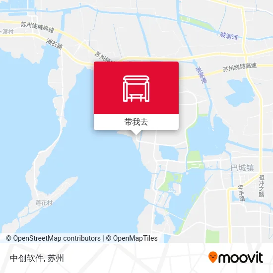 中创软件地图