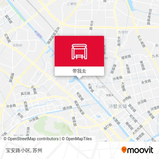 宝安路小区地图