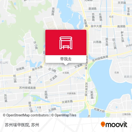 苏州瑞华医院地图