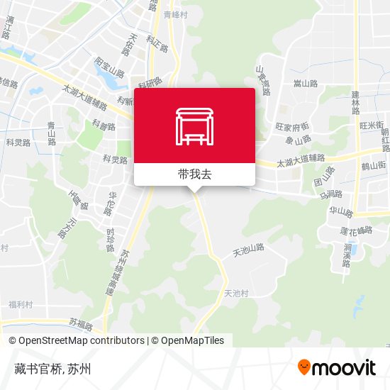 藏书官桥地图