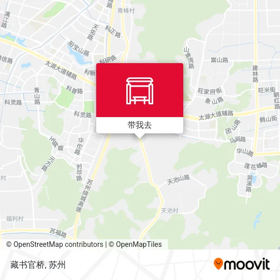 藏书官桥地图