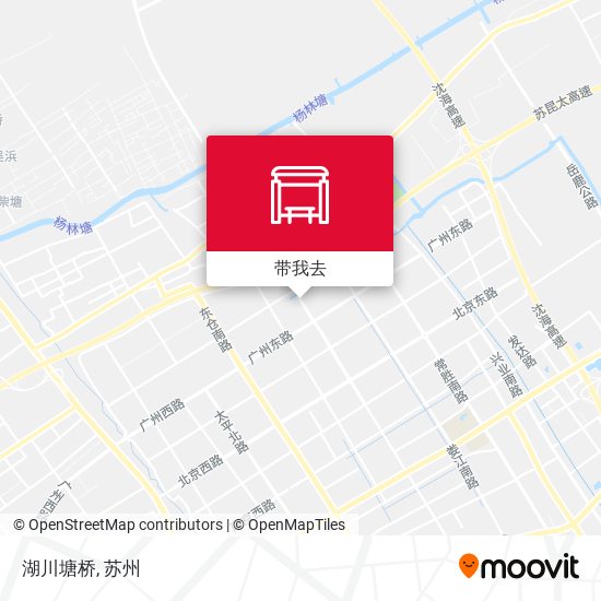 湖川塘桥地图