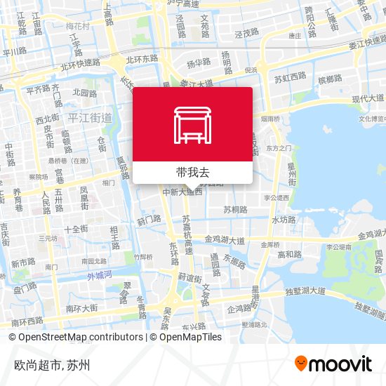 欧尚超市地图