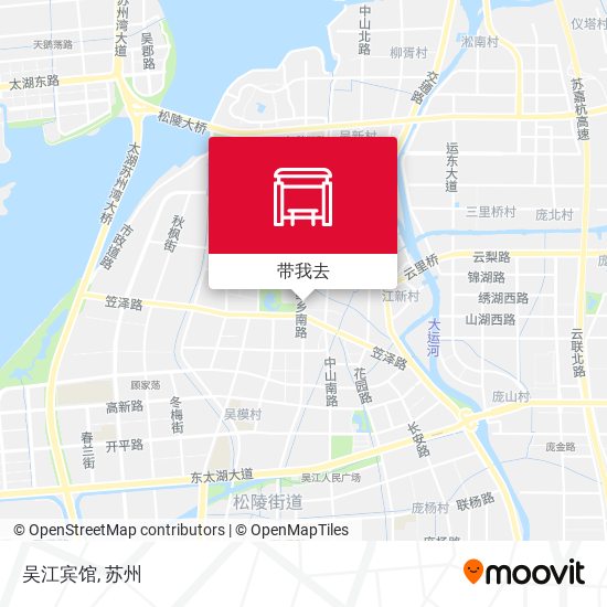 吴江宾馆地图