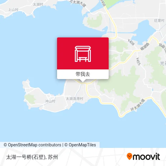 太湖一号桥(石壁)地图