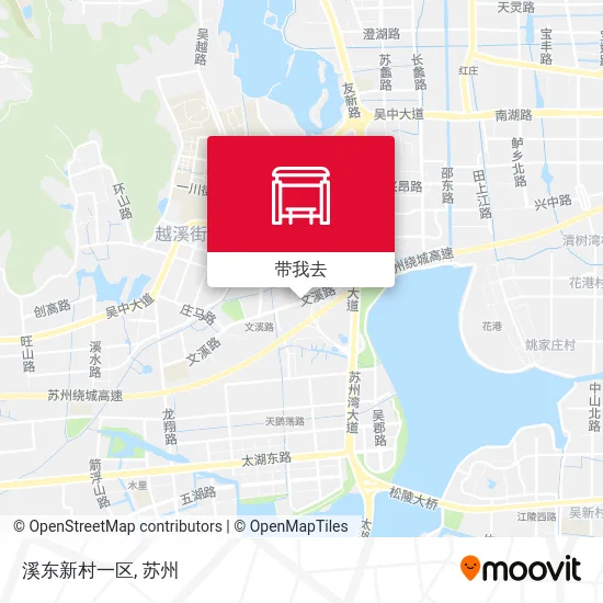 溪东新村一区地图