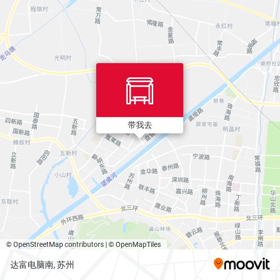 达富电脑南地图