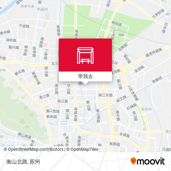 衡山北路地图