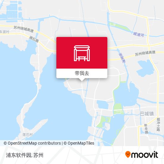 浦东软件园地图