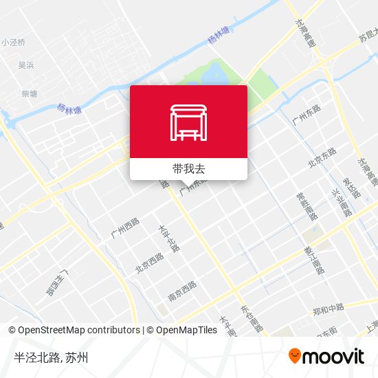 半泾北路地图