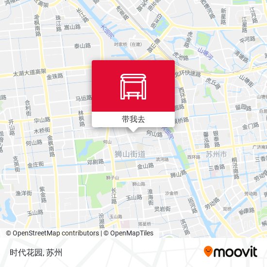 时代花园地图