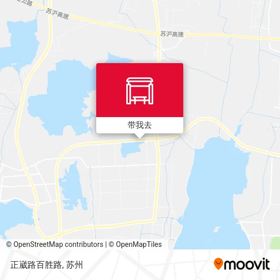正崴路百胜路地图