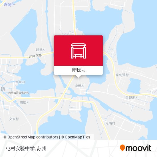屯村实验中学地图