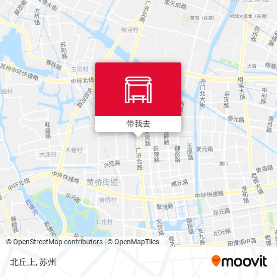 北丘上地图