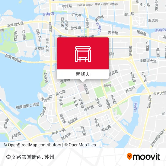 崇文路雪堂街西地图