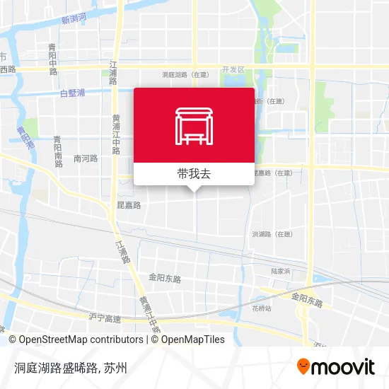 洞庭湖路盛晞路地图