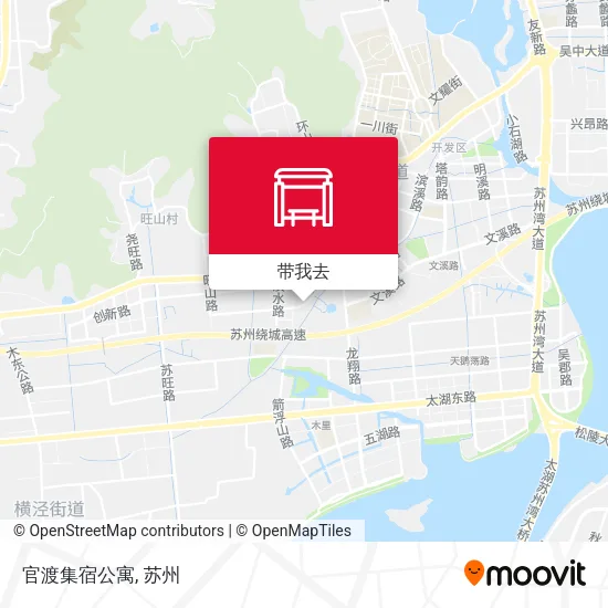 官渡集宿公寓地图