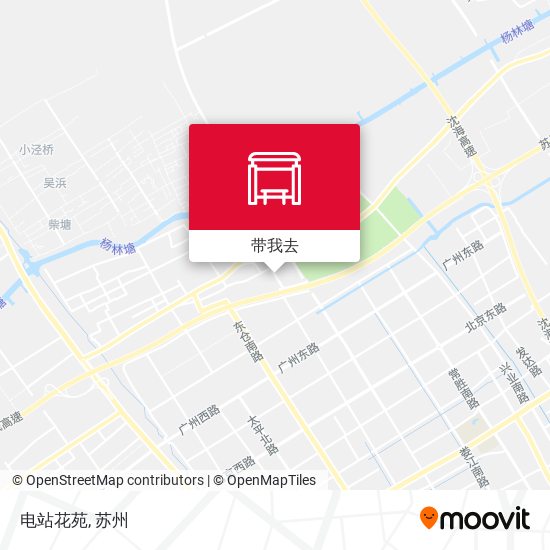 电站花苑地图