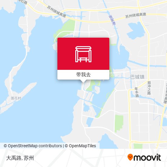 大禹路地图