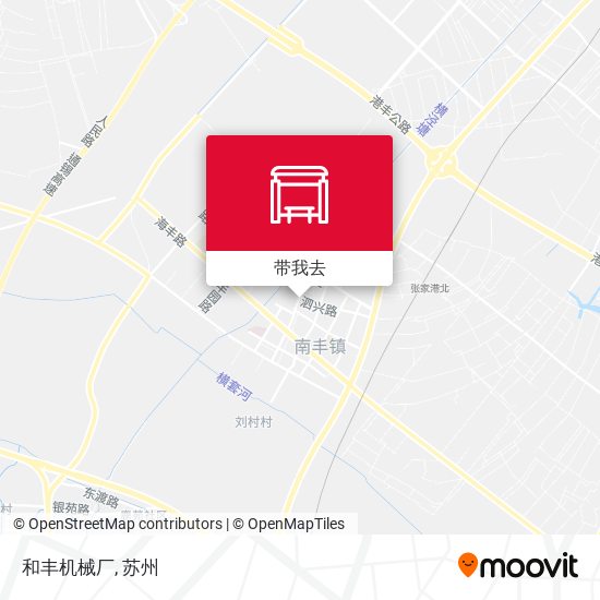 和丰机械厂地图