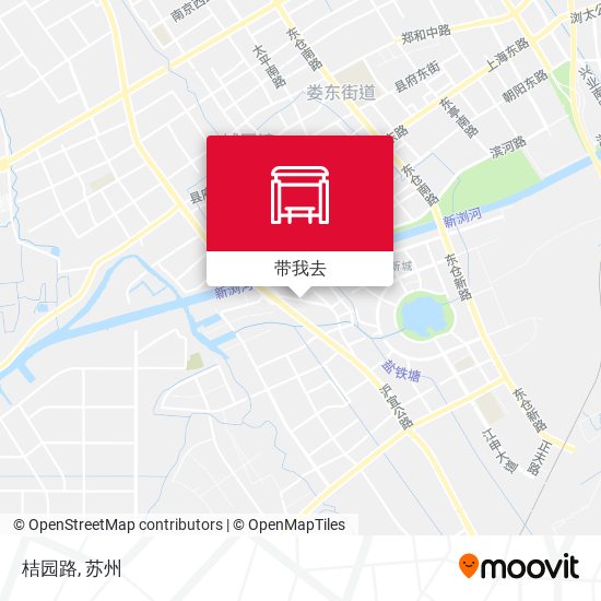桔园路地图
