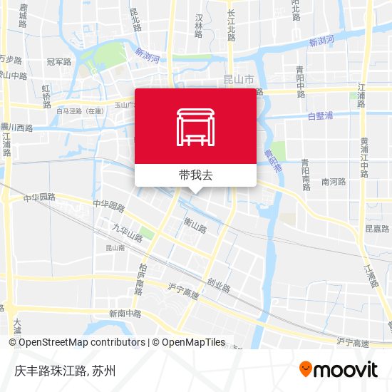 庆丰路珠江路地图