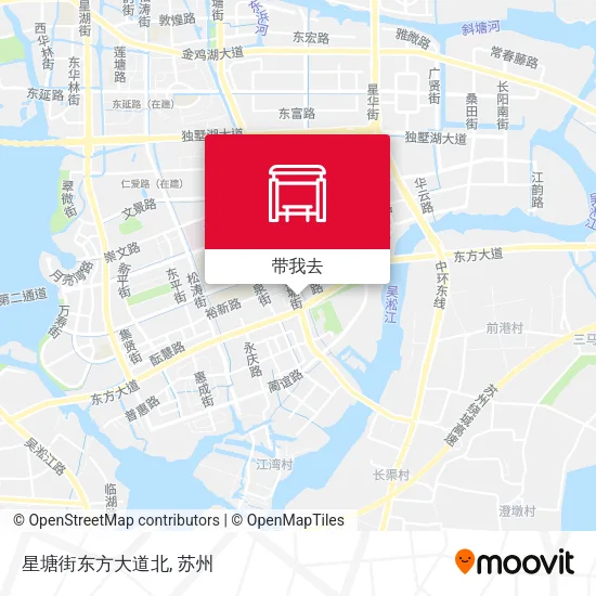 星塘街东方大道北地图