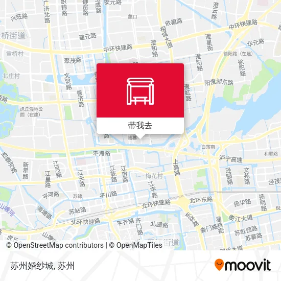 苏州婚纱城地图