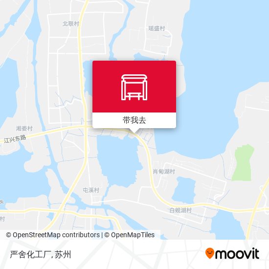 严舍化工厂地图
