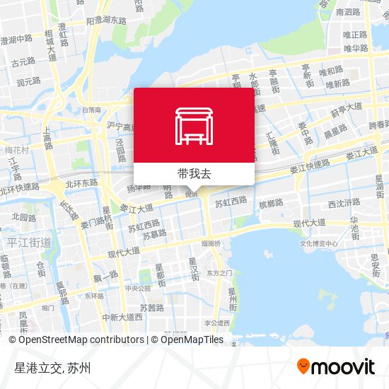 星港立交地图