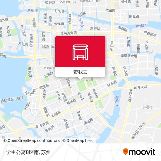 学生公寓B区南地图