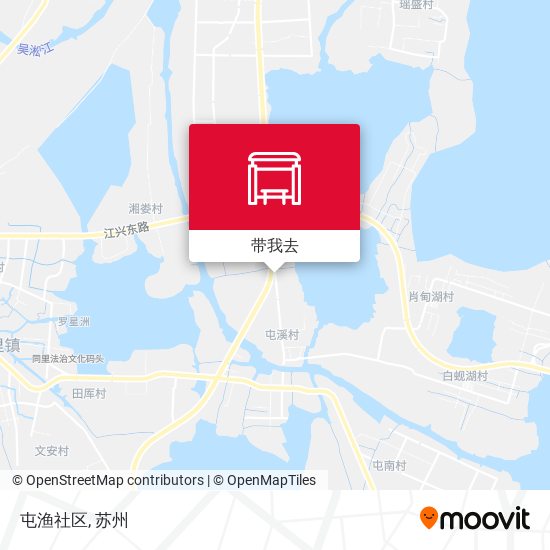 屯渔社区地图