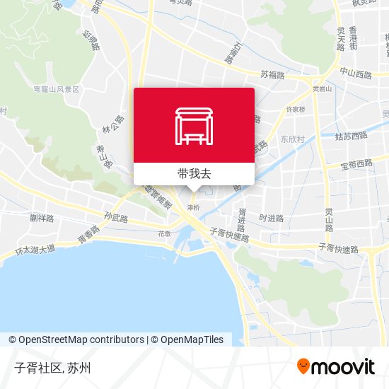 子胥社区地图