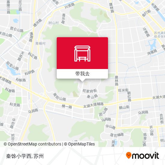 秦馀小学西地图