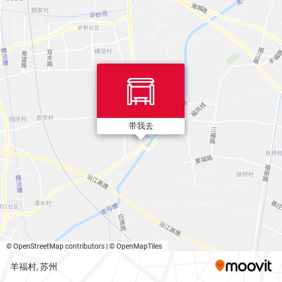 羊福村地图