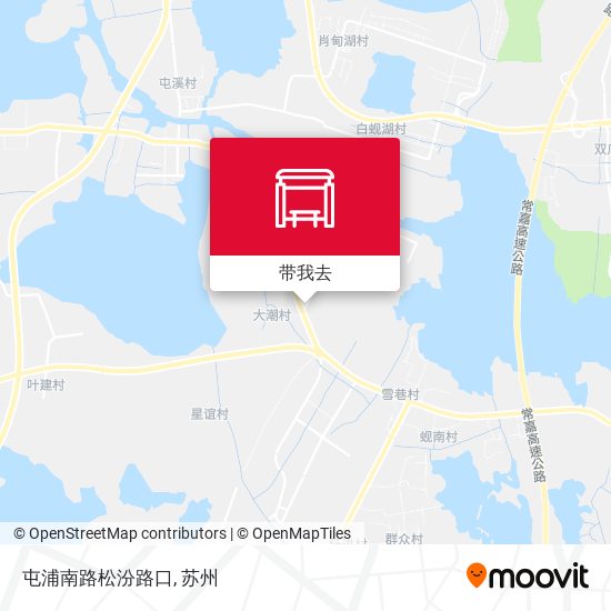 屯浦南路松汾路口地图