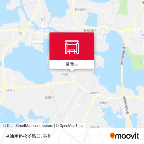 屯浦南路松汾路口地图